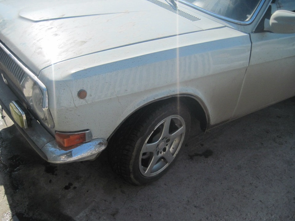 диски Bwa Racing 7J-16 ET+35 (205х55 R16) — ГАЗ 2410, 2,5 л, 1990 года ...