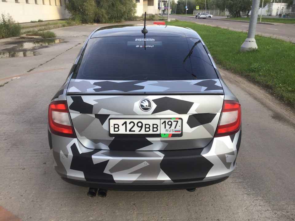 Выхлоп бррр бррр — Skoda Rapid (1G), 1,4 л, 2017 года | тюнинг | DRIVE2