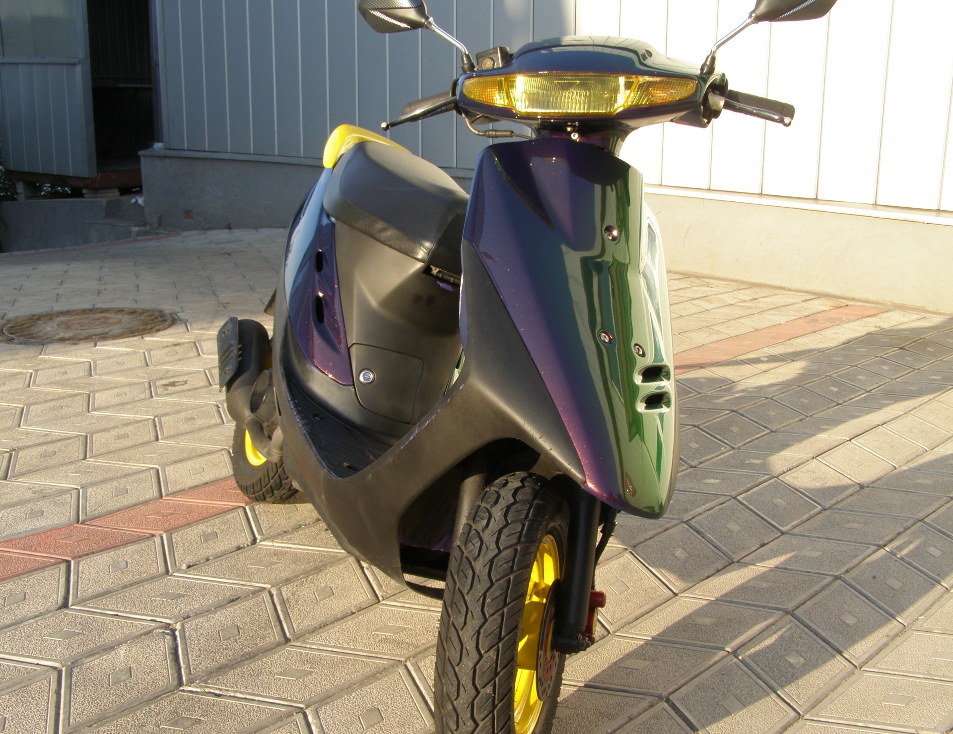 Honda Dio 27 покрашенная