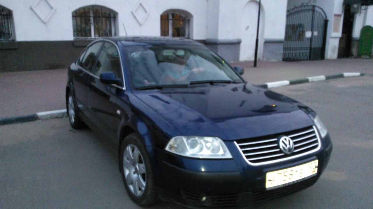 Volkswagen Passat B5 2.0 бензиновый 2002 | 2.0 , 130 л/с АLT на DRIVE2