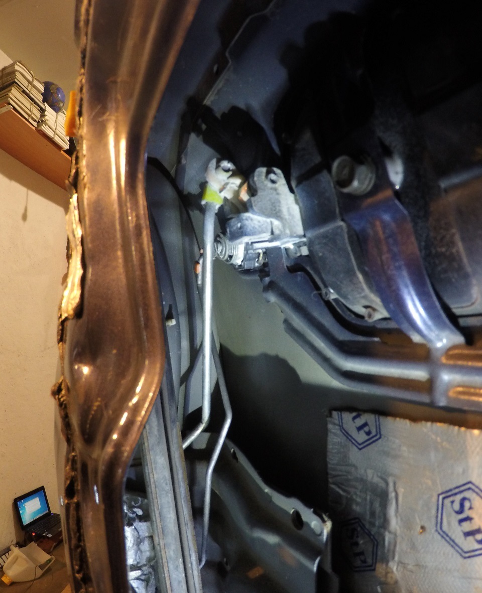 Тяги к ручке — Mitsubishi Pajero (3G)