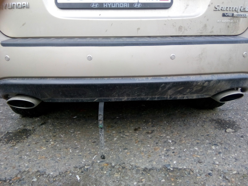 Photo from the logbook Hyundai Santa Fe (2G)