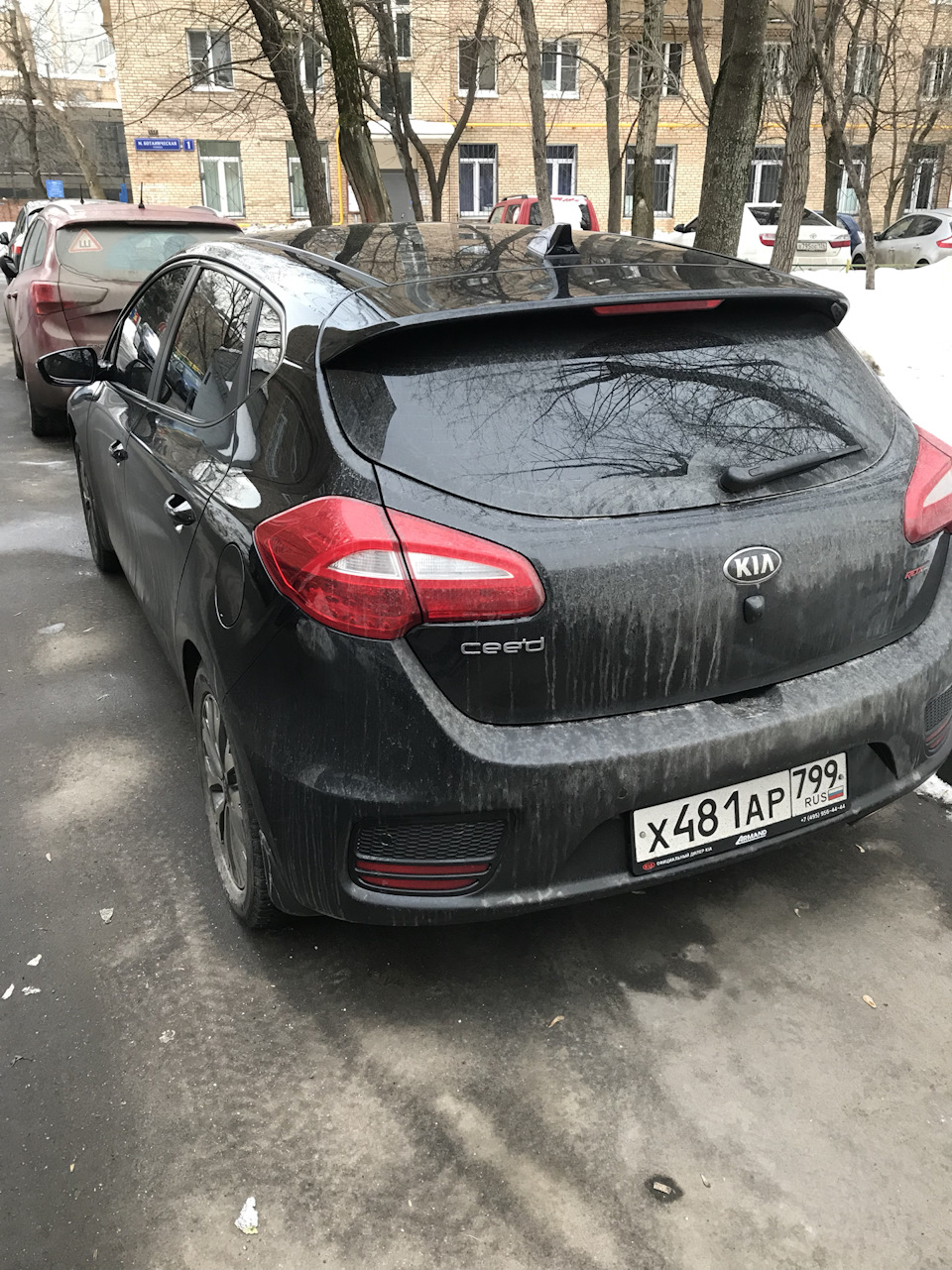 Kia Ceed 2010 антихром