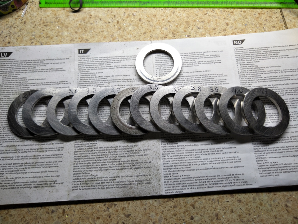 Верхняя шайба стояла у меня, она уже с канавкой от износа — BMW 3 series Gran Turismo (F34)