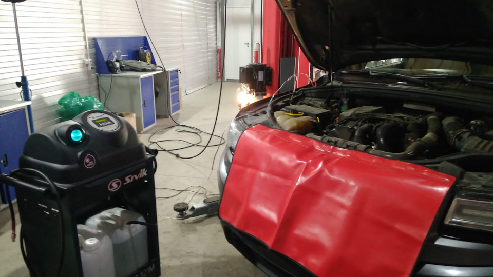 Полная аппаратная замена антифриза — Motul Team на DRIVE2