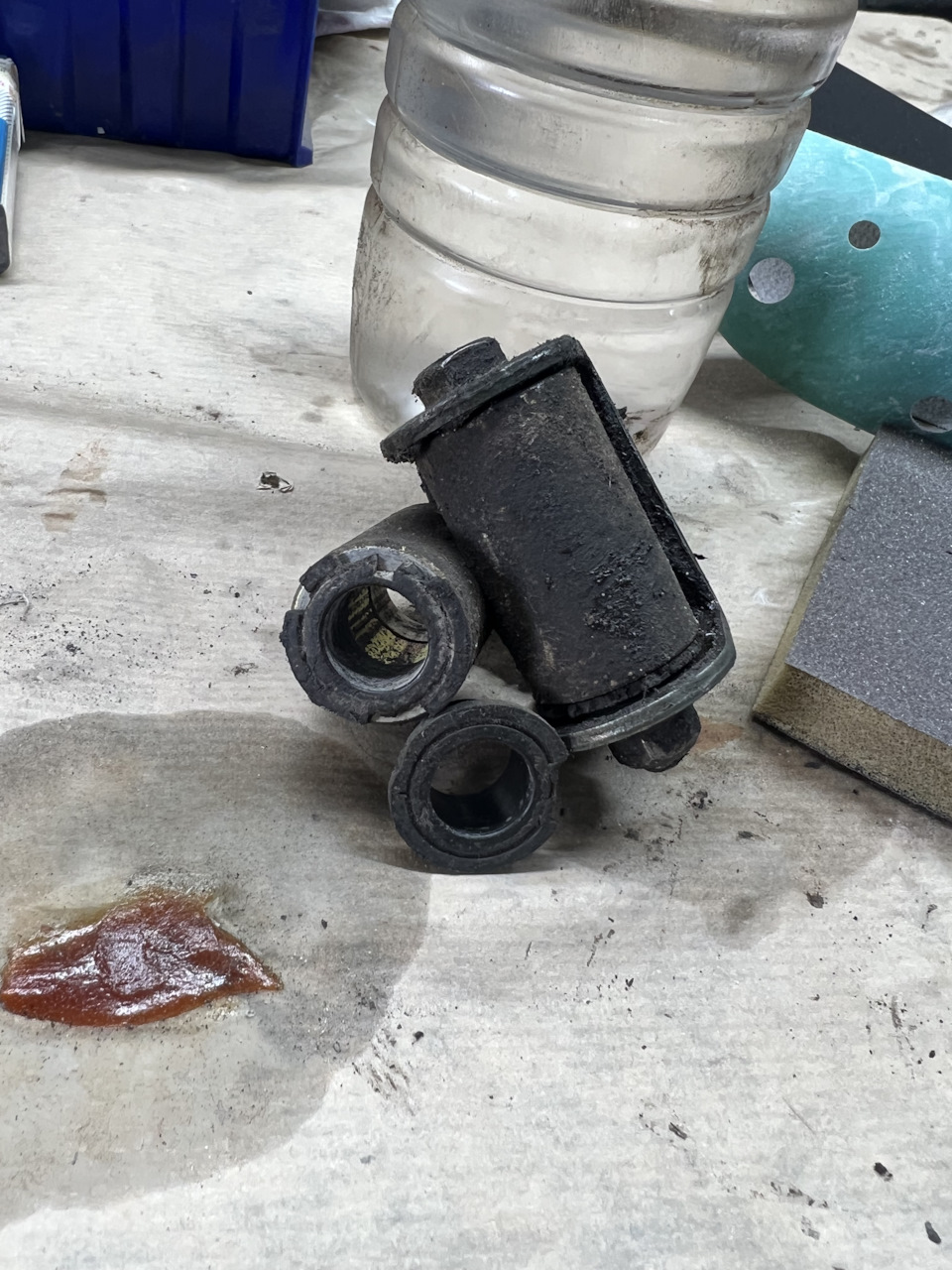 Замена карданчика кулисы — Subaru Impreza (GD, GG), 1,5 л, 2002 года ...