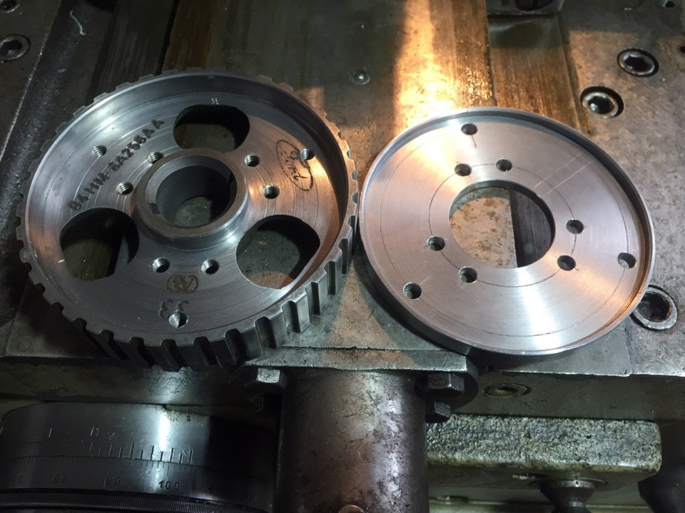 Разрезная шестерня на OHC — Ford Sierra, 2 л, 1988 года | тюнинг | DRIVE2