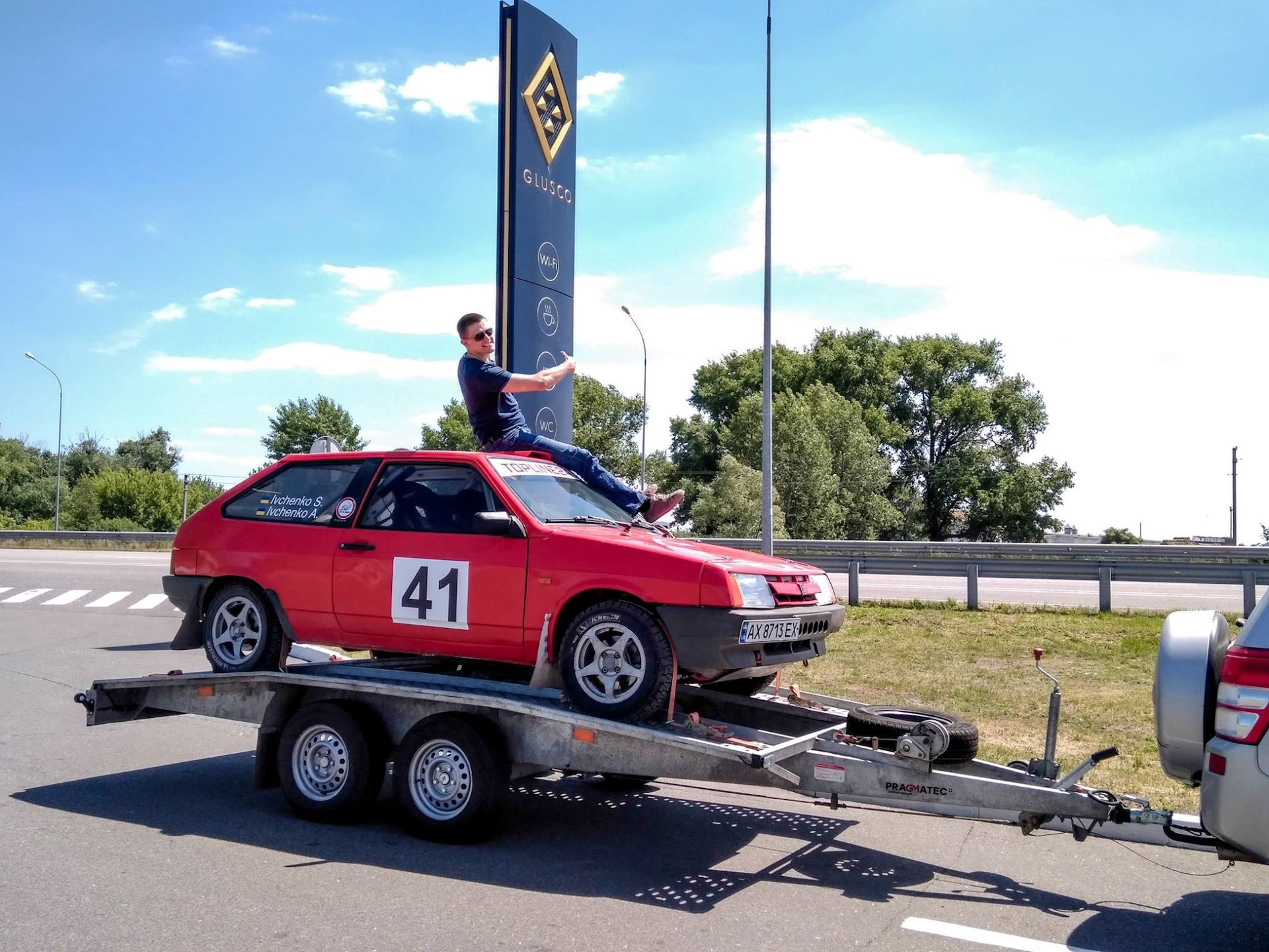 Ралли Умань, второй этап ЧУ по ралли — Lada 21083, 1,6 л, 1989 года |  покатушки | DRIVE2