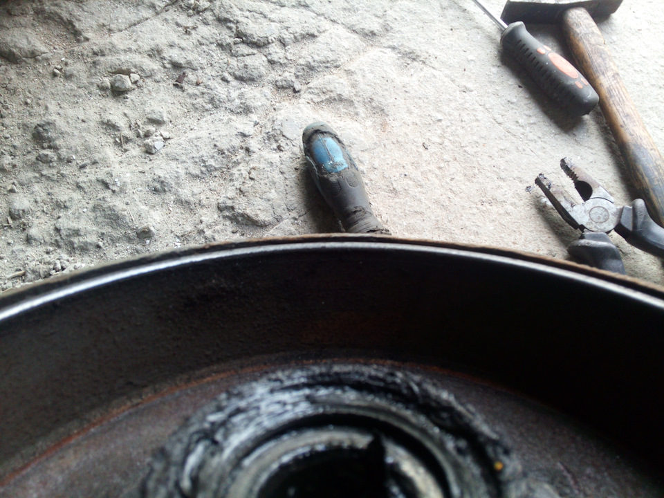 Колодки которых нет. — СеАЗ 11113 Ока, 0,7 л, 2003 года | поломка | DRIVE2