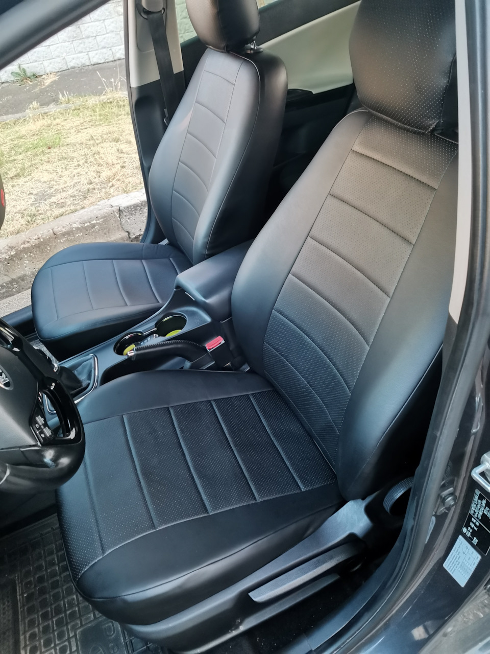 Установка чехлов из экокожи. — KIA Ceed (2G), 1,6 л, 2013 года ...