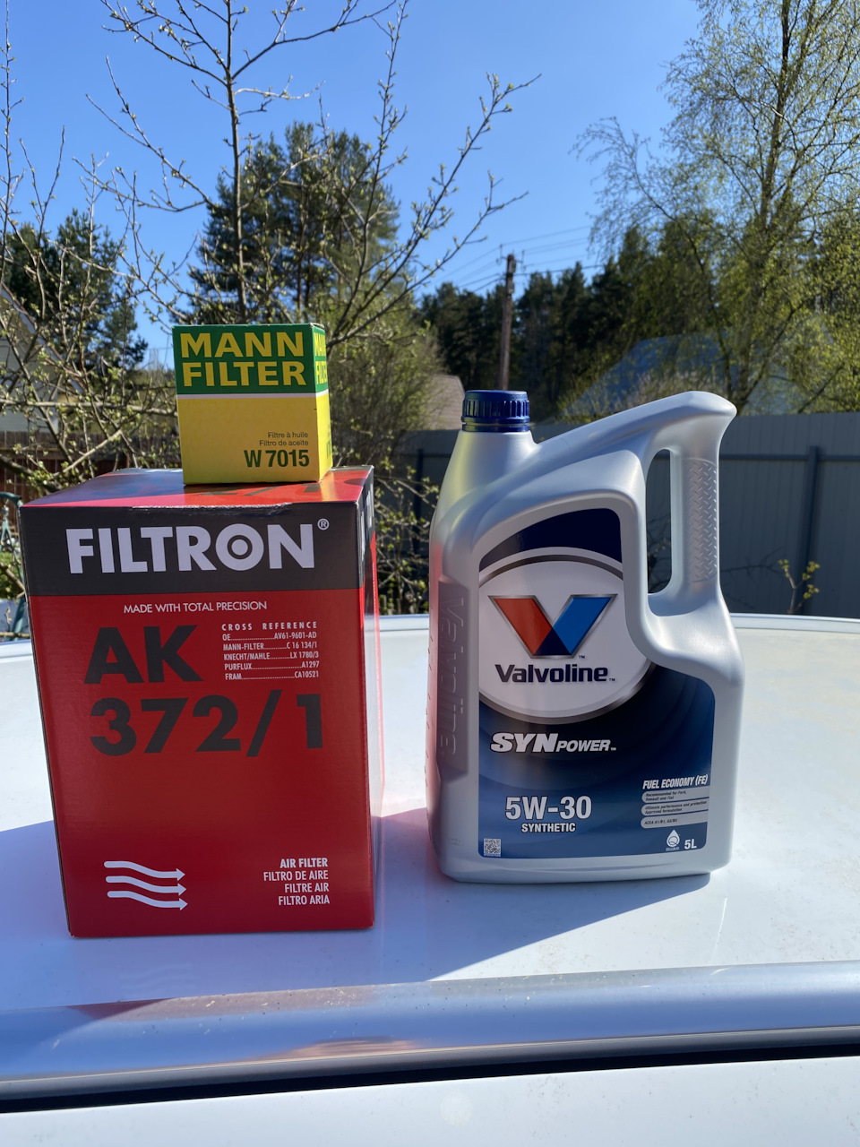 Valvoline huile filtre air 