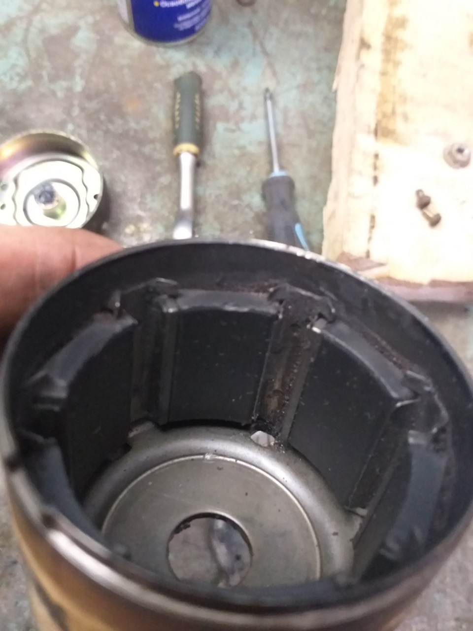 Ревизия стартера — Nissan Almera I (N15), 1,6 л., 1998 года | своими ...