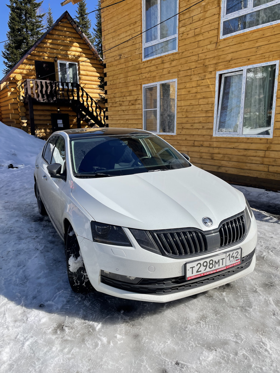 Замена лобового и атермальная плёнка на него — Skoda Octavia A7 Mk3, 1,4 л,  2017 года | стайлинг | DRIVE2