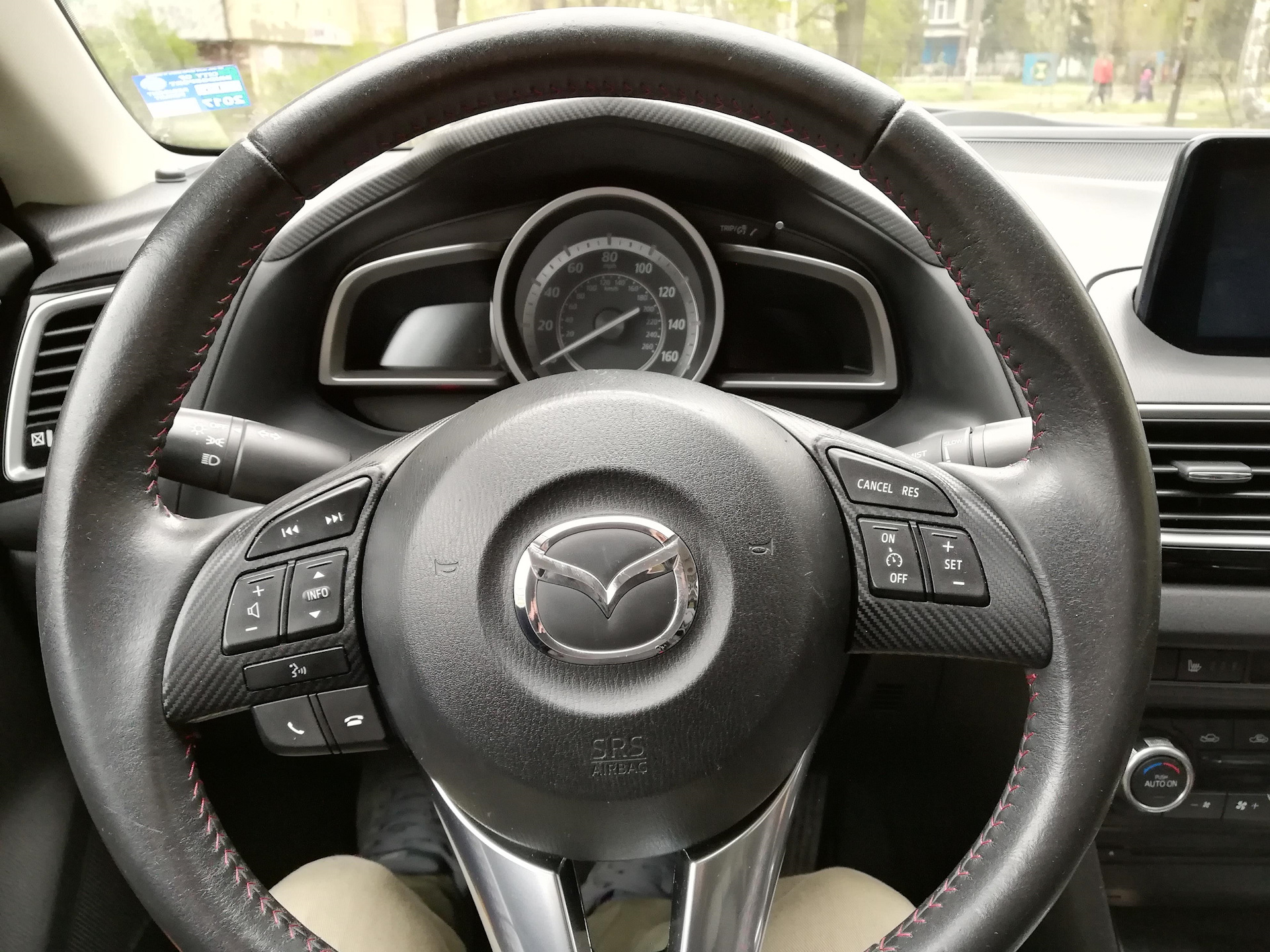 Как снять руль мазда 3 bm Перетянул руль - Mazda 3 (3G) BM, 2 л, 2014 года аксессуары DRIVE2