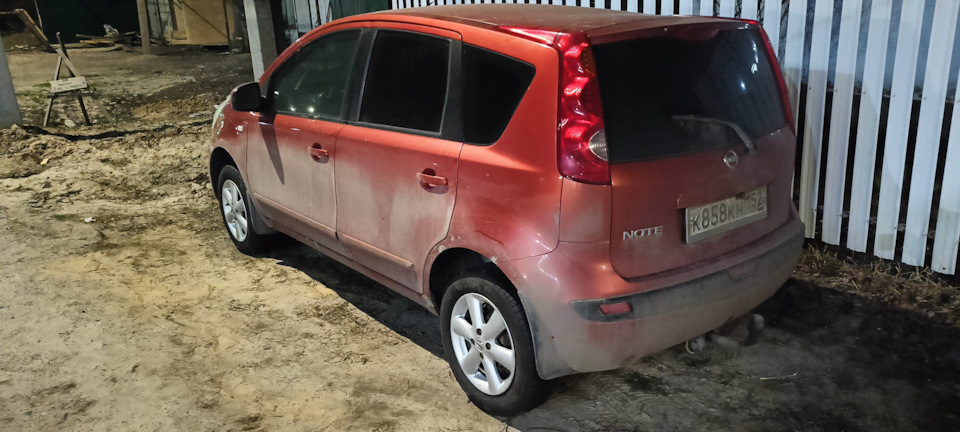 Переобул в лето новые Пирелли. — Nissan Note (1G), 1,6 л, 2006 года ...