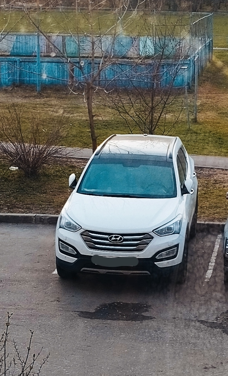 Фото в бортжурнале Hyundai Santa Fe (3G)