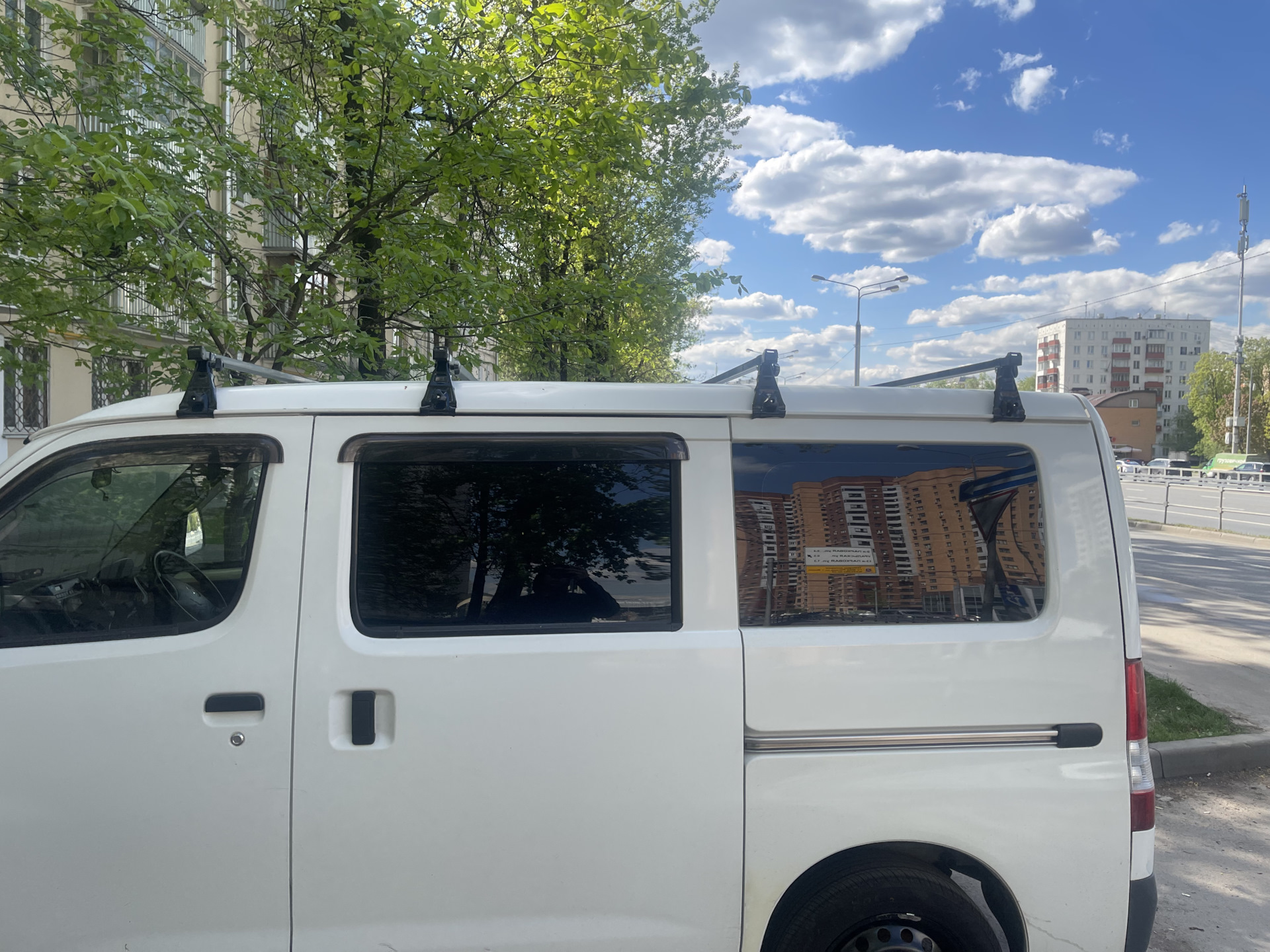 Богажник на крышу буханке — Toyota Town Ace (4G), 1,5 л, 2011 года ...
