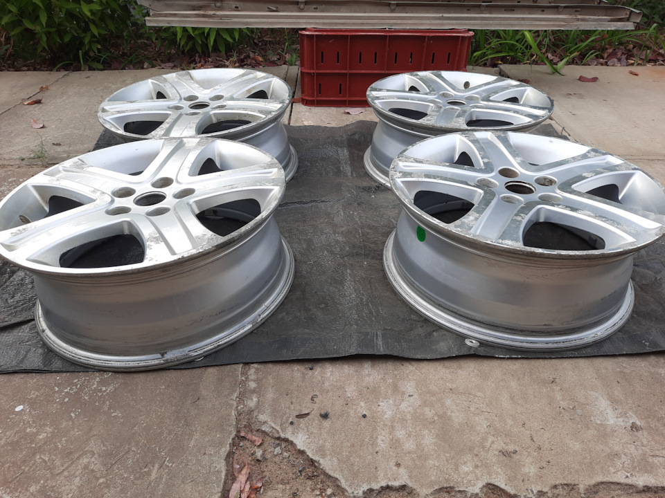 Литые диски 17 ET45 5x114,3 на Suzuki Grand Vitara (2G). Б/у | 14 997 ...