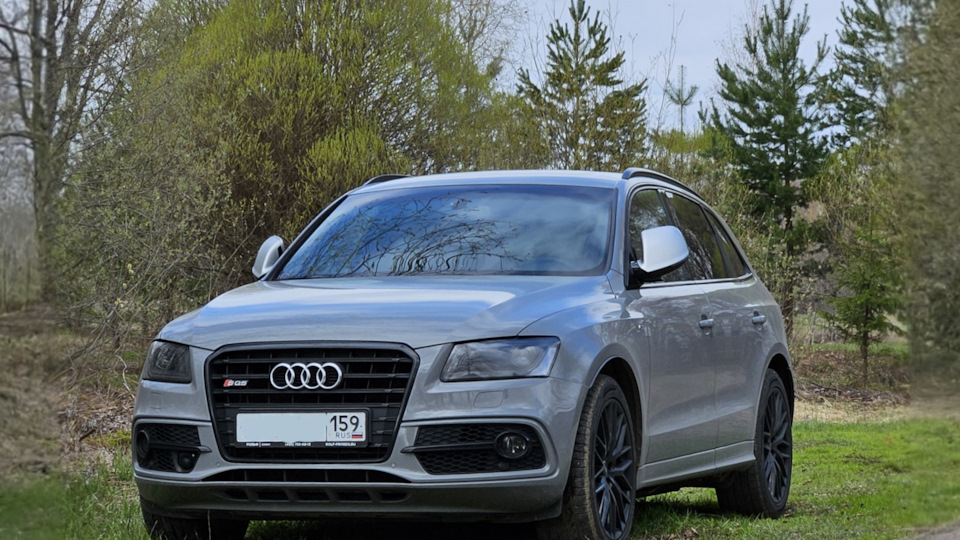 Audi SQ5 (1G) 3.0 бензиновый 2016 | Nardo Grey на DRIVE2