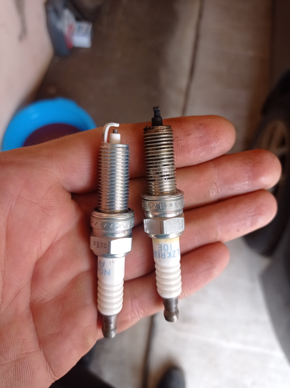 Свечи зажигания замена — Hyundai Elantra (4G), 1,6 л, 2010 года ...