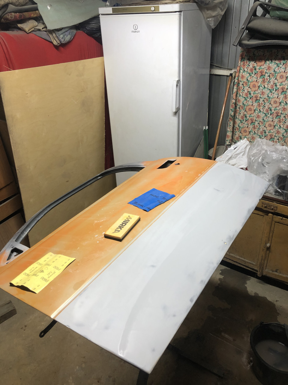 Подготовка П.Л двери — Daewoo Nexia (N150), 1,5 л, 2010 года | кузовной ...