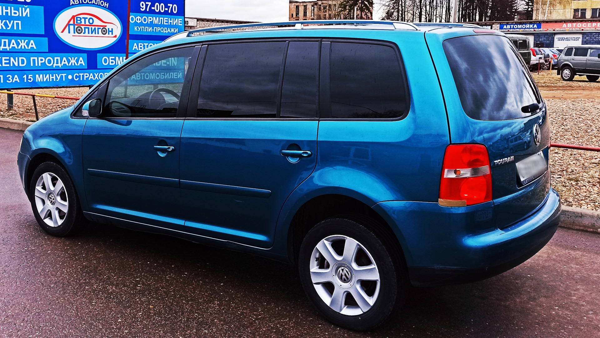 Volkswagen Touran (1G) 2.0 дизельный 2003 | Голубой Вагон на DRIVE2