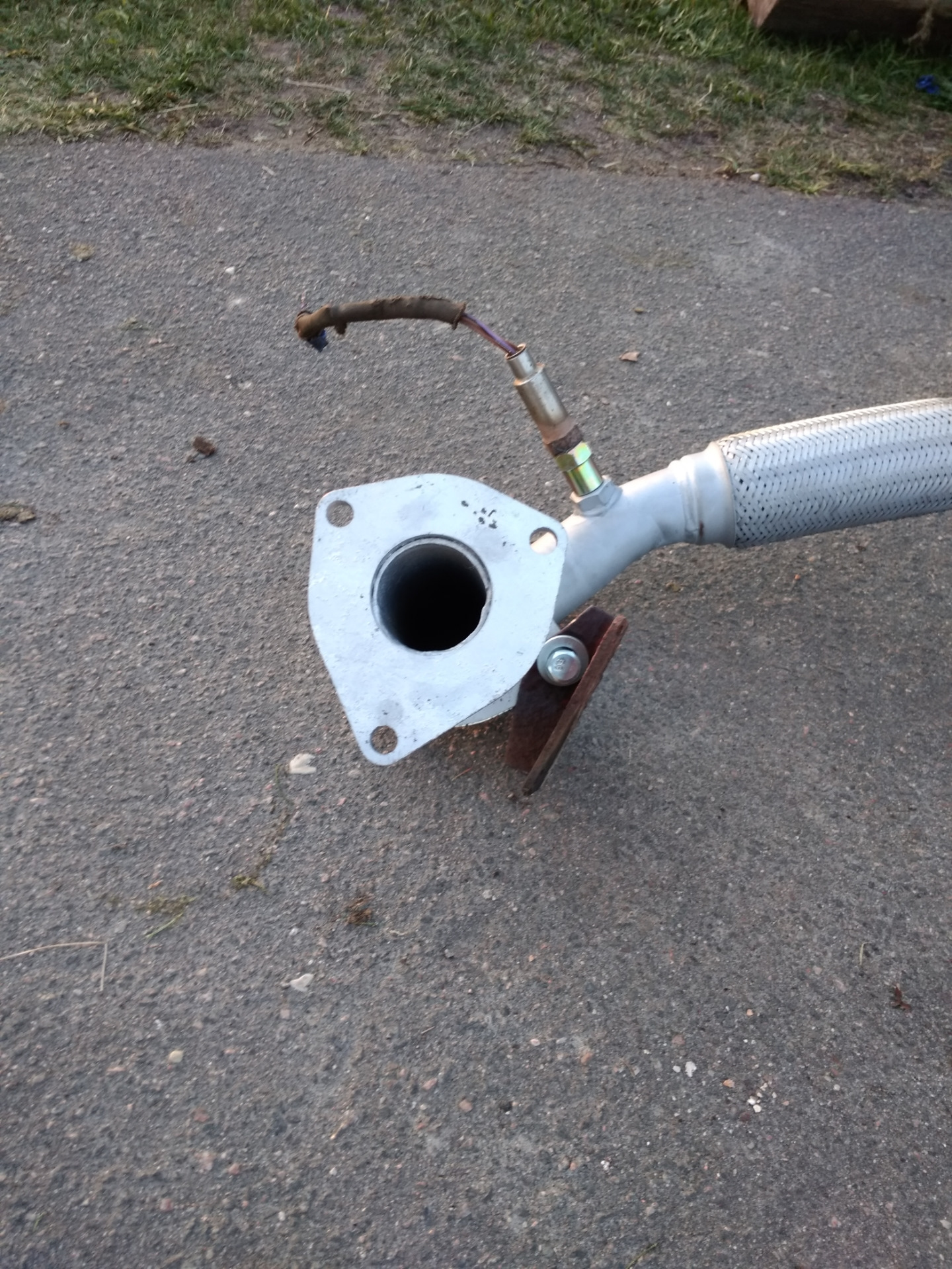 Приемная труба Atiho — Chevrolet Lanos, 1,5 л, 2008 года | поломка | DRIVE2