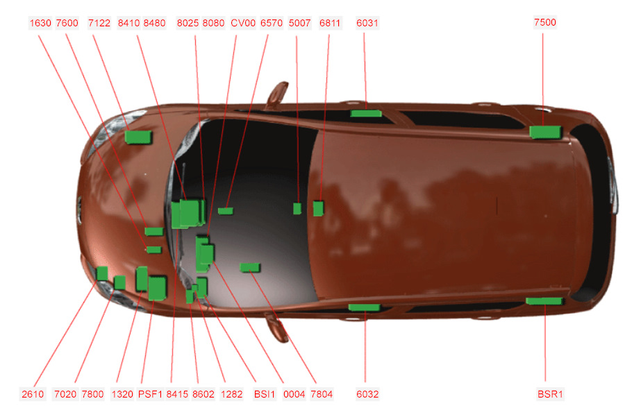 Электросхемы Пежо 307 рест. — Peugeot 307, 2 л, 2006 года | электроника ...