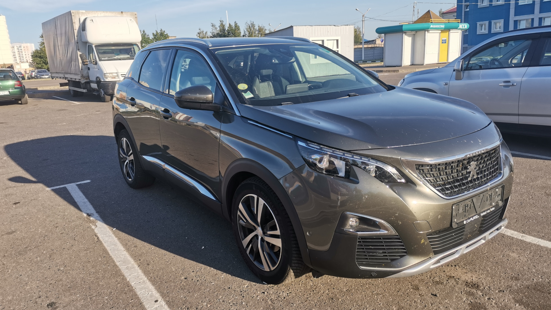 Peugeot 3008 (2G) 2.0 дизельный 2018 | СЕРО-ЗЕЛЁНЫЙ на DRIVE2