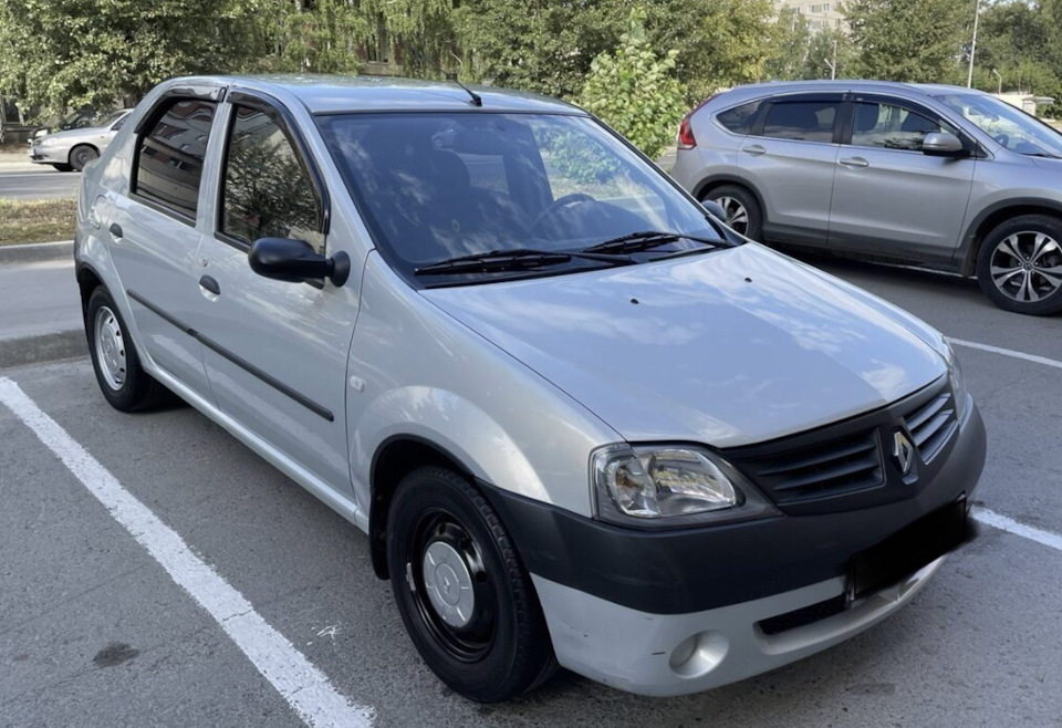 Врезка салонного фильтра — Renault Logan (1G), 1,4 л, 2008 года ...
