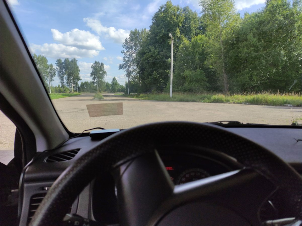 Дисплей-проектор на лобовое стекло "A100 3,5 A900" — KIA Rio (2G), 1,4 ...