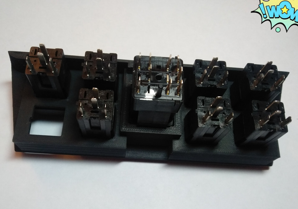 Переходная рамка под кнопки приора вместо штатных ВАЗ-2107. — Lada ...