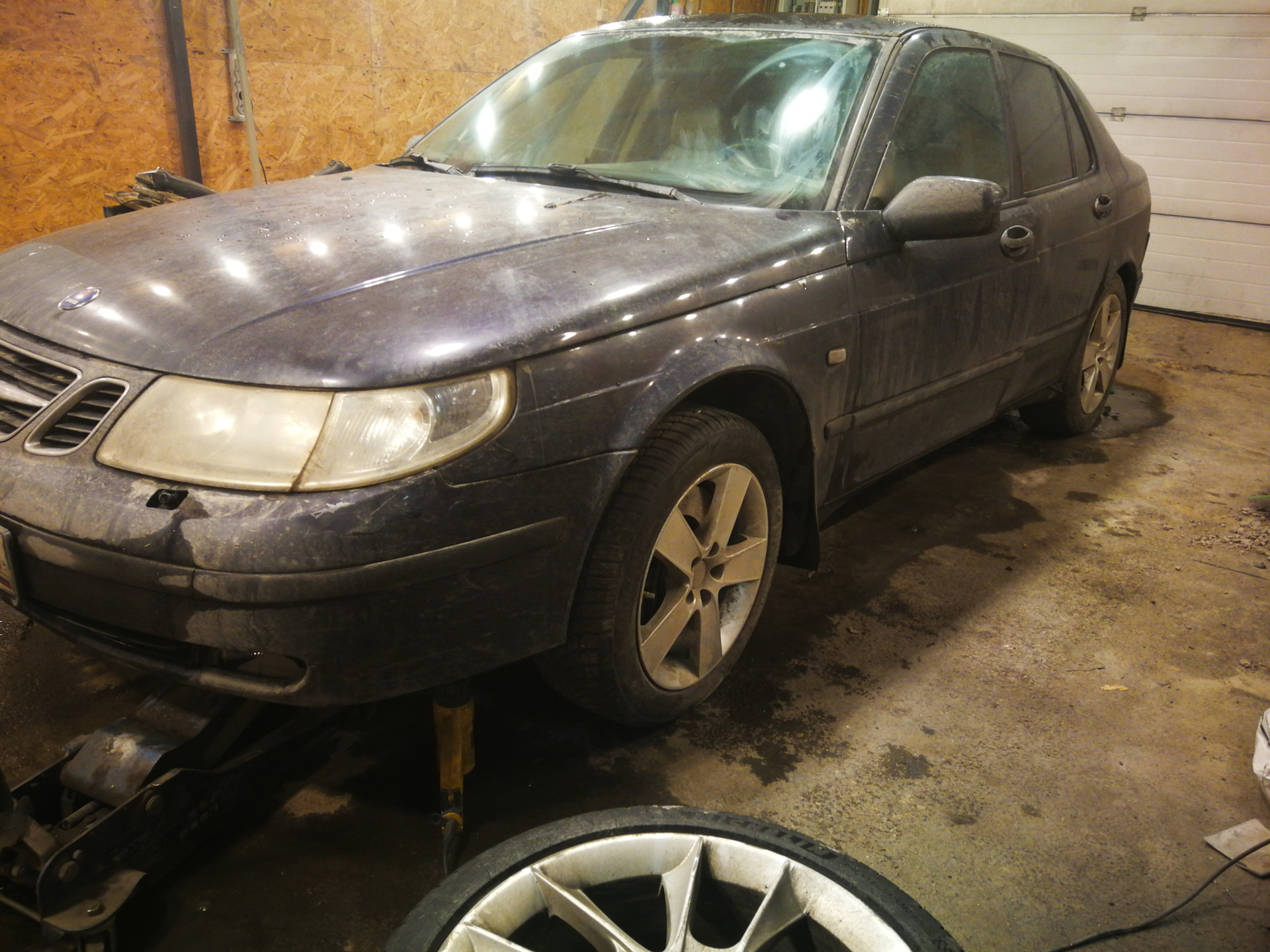 Замена резины, масла, фильтров, в общем очередное ТО. — Saab 9-5 (1G ...