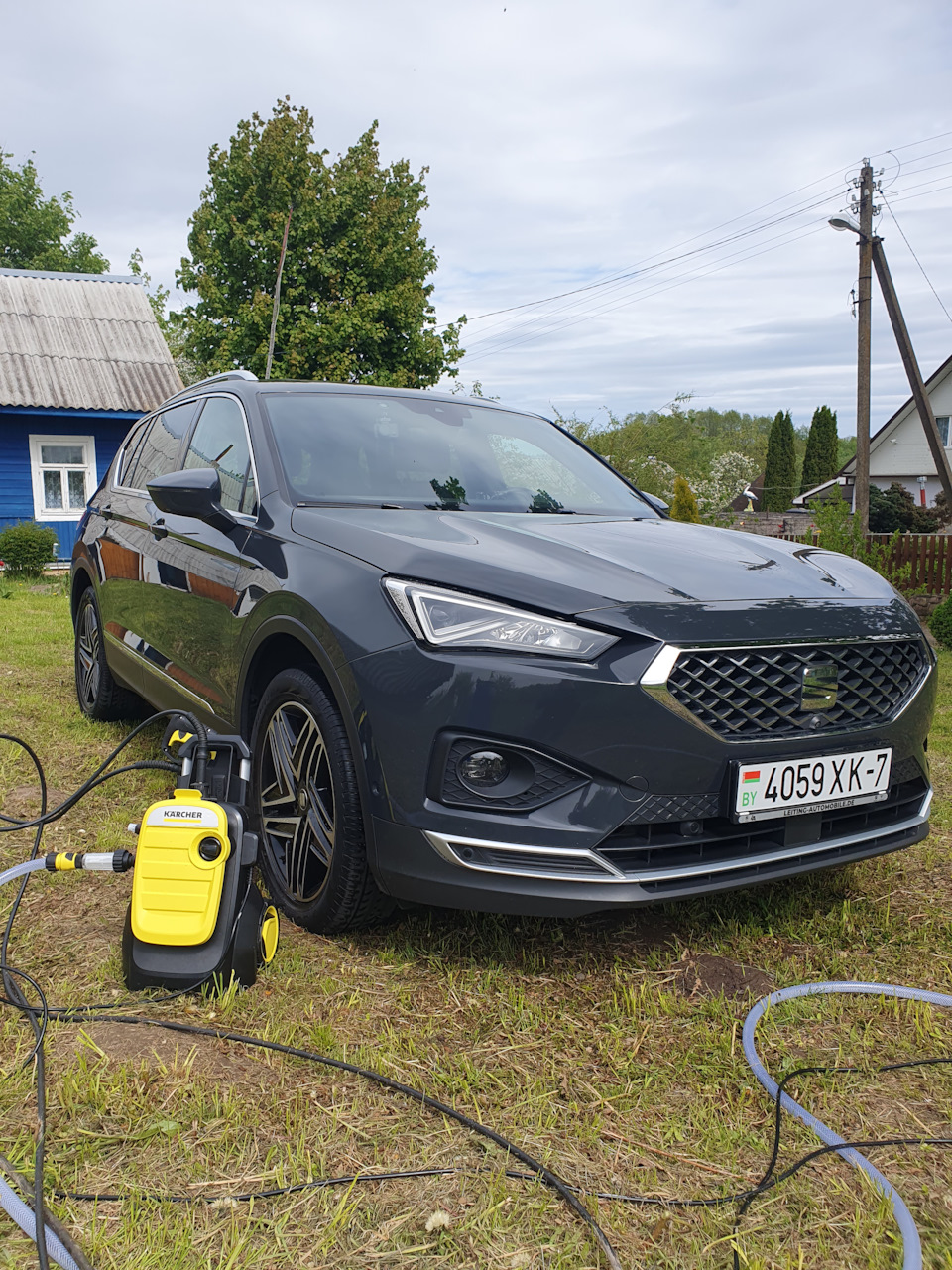 Мойка высокого давления Karcher compact K5 — SEAT Tarraco, 2 л, 2019 года |  мойка | DRIVE2