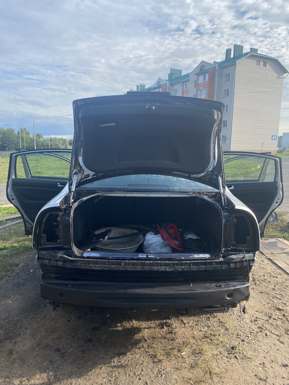 Обработка железного друга — Volkswagen Passat B5, 1,8 л, 2002 года ...