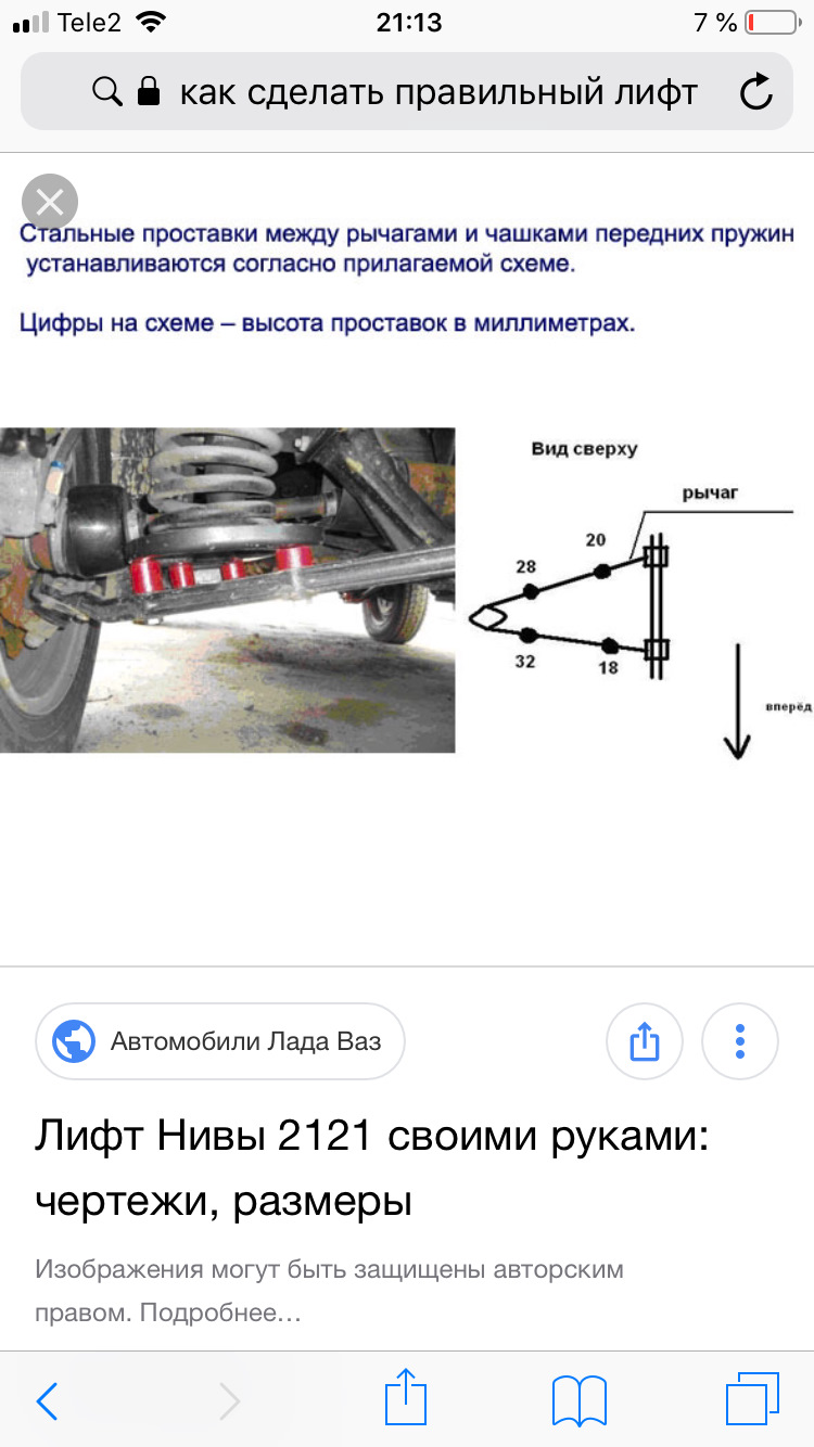 Лифт передней подвески. — Lada 4x4 3D, 1,7 л, 2019 года | тюнинг | DRIVE2