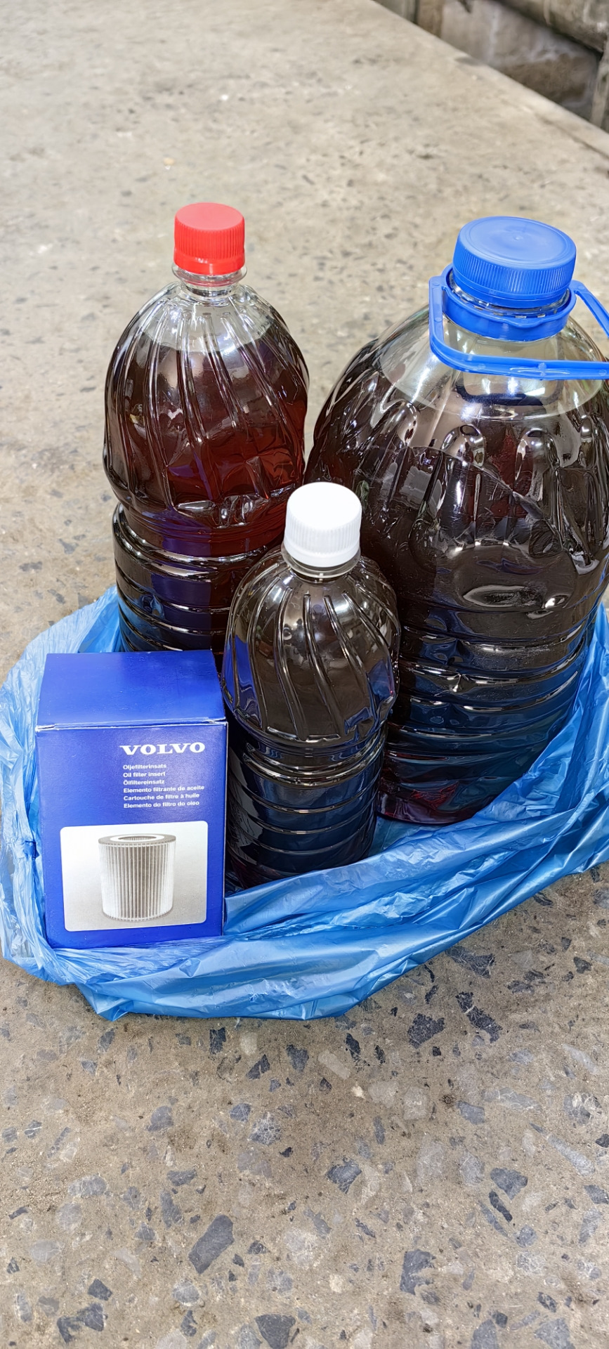 Очередная замена масла — Volvo XC90 (1G), 3,2 л, 2009 года | плановое ...