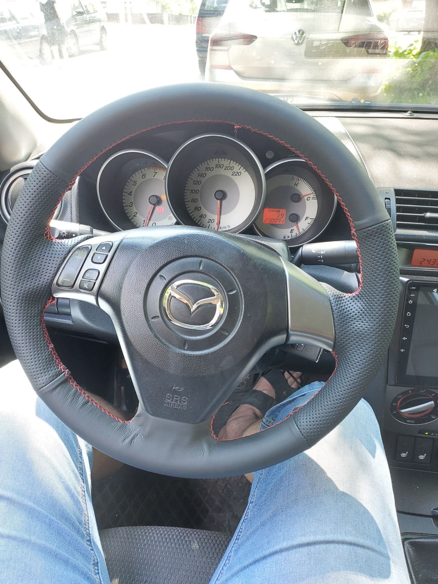 Топливный фильтр. И оплетка руля — Mazda 3 (1G) BK, 1,6 л, 2007 года ...