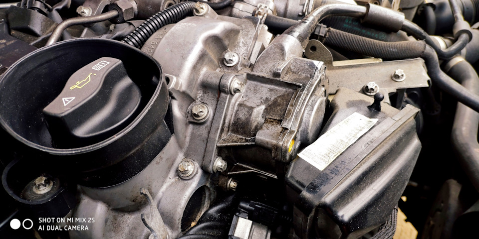 Ремкомплект вакуумного насоса Mercedes OM642 3.0L — Mercedes-Benz M ...