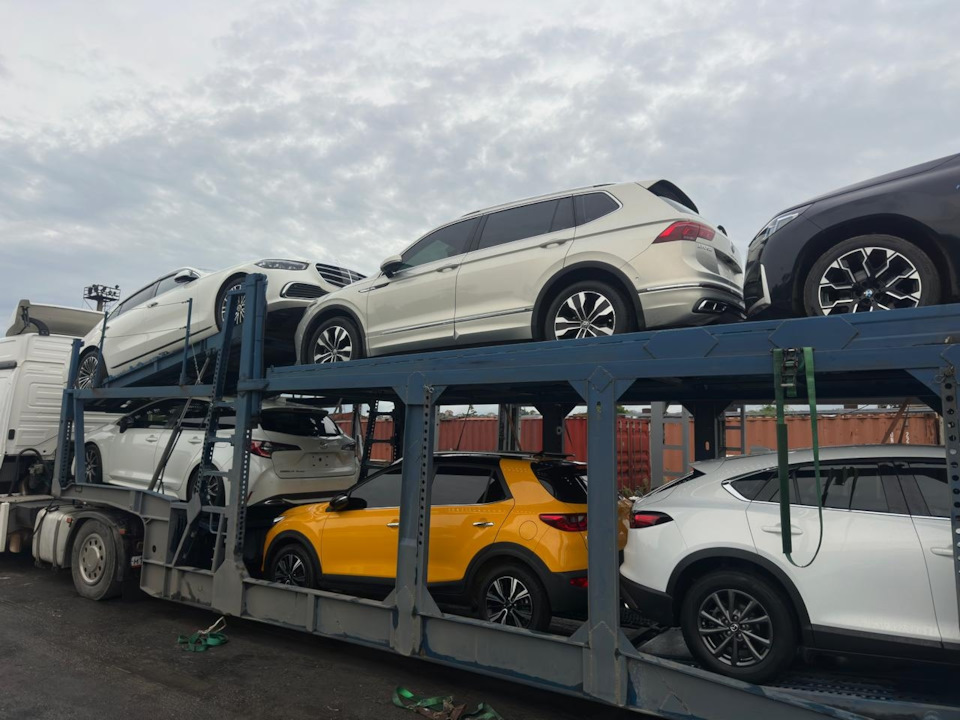 Погрузили на автовоз из Уссурийска в Новосибирск — KIA KX1