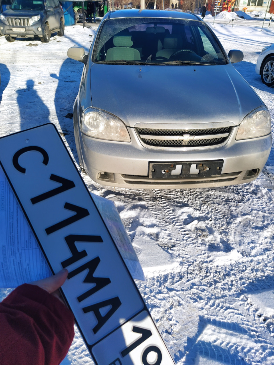 Поставил на учёт — Chevrolet Lacetti Sedan, 1,4 л, 2008 года | наблюдение |  DRIVE2