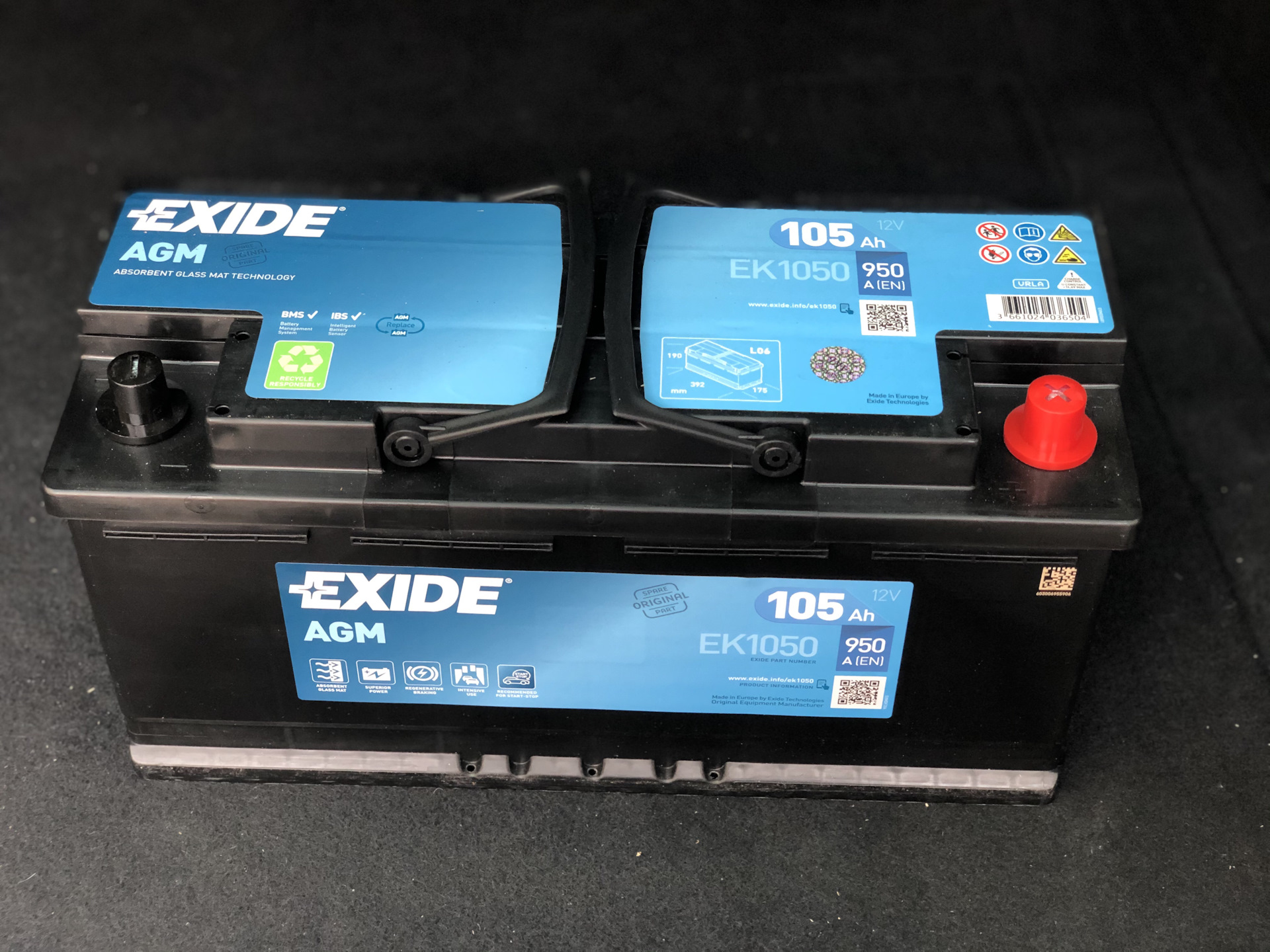 Exide agm 70. Exide 105а/ч ek1050. Exide ek1050 AGM. Exide start-stop AGM ek1050. Exide арт. ‘Ek1050.