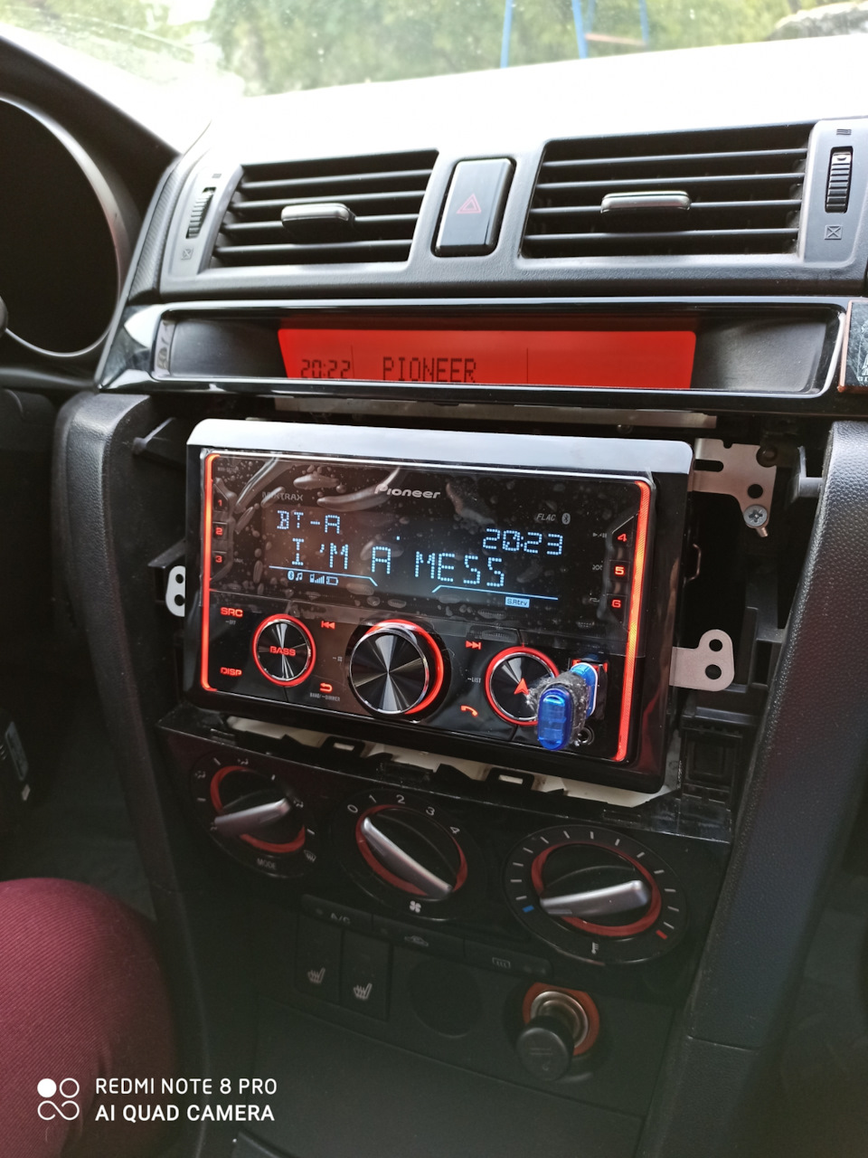 Хороший звук)) или установка Pioneer MVH-S620bt — Mazda 3 (1G) BK, 1,6 л,  2008 года | автозвук | DRIVE2