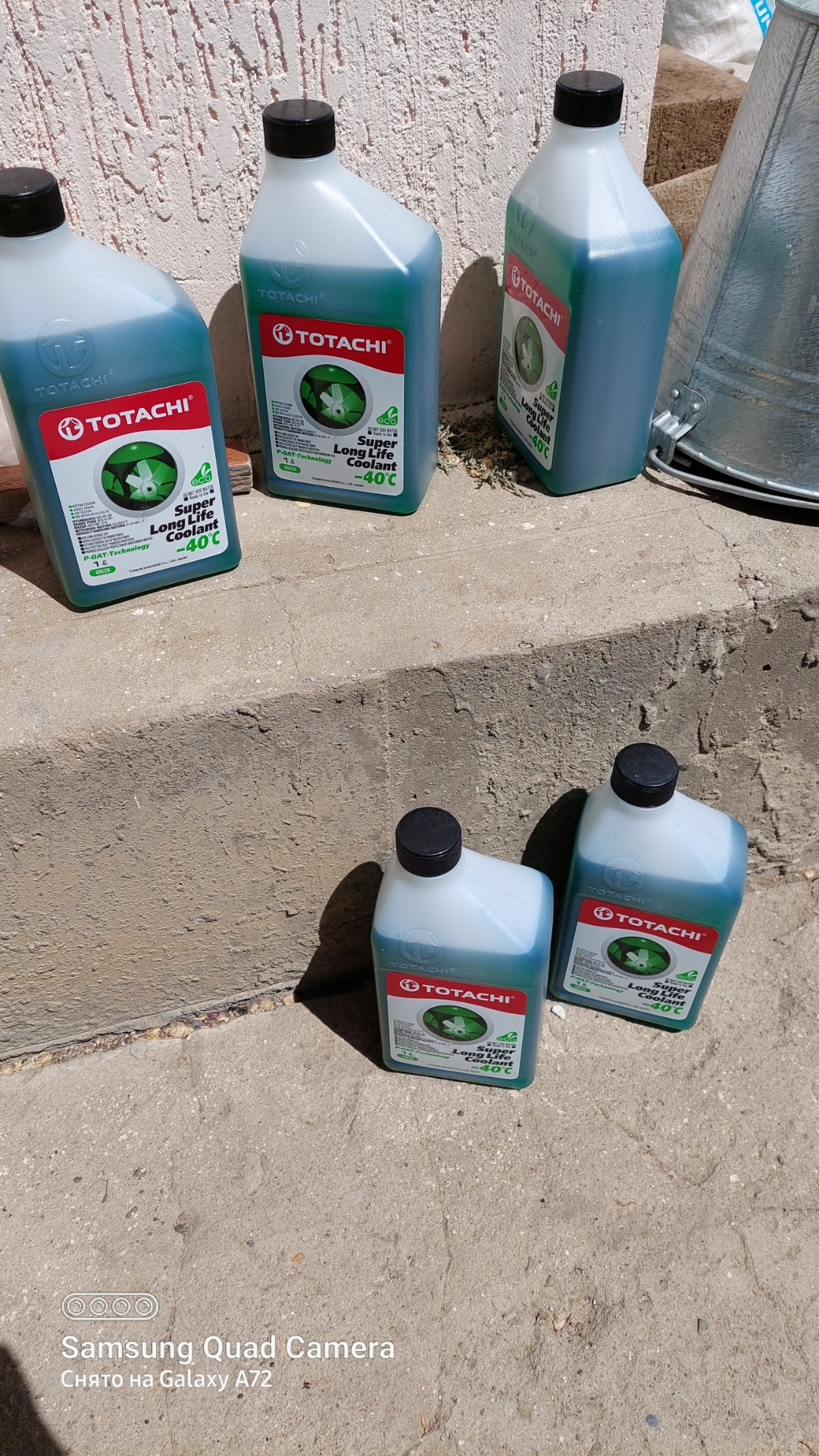 Замена антифриза на свем акценте. Антифриз TOTACHI (зеленый) готовый ...