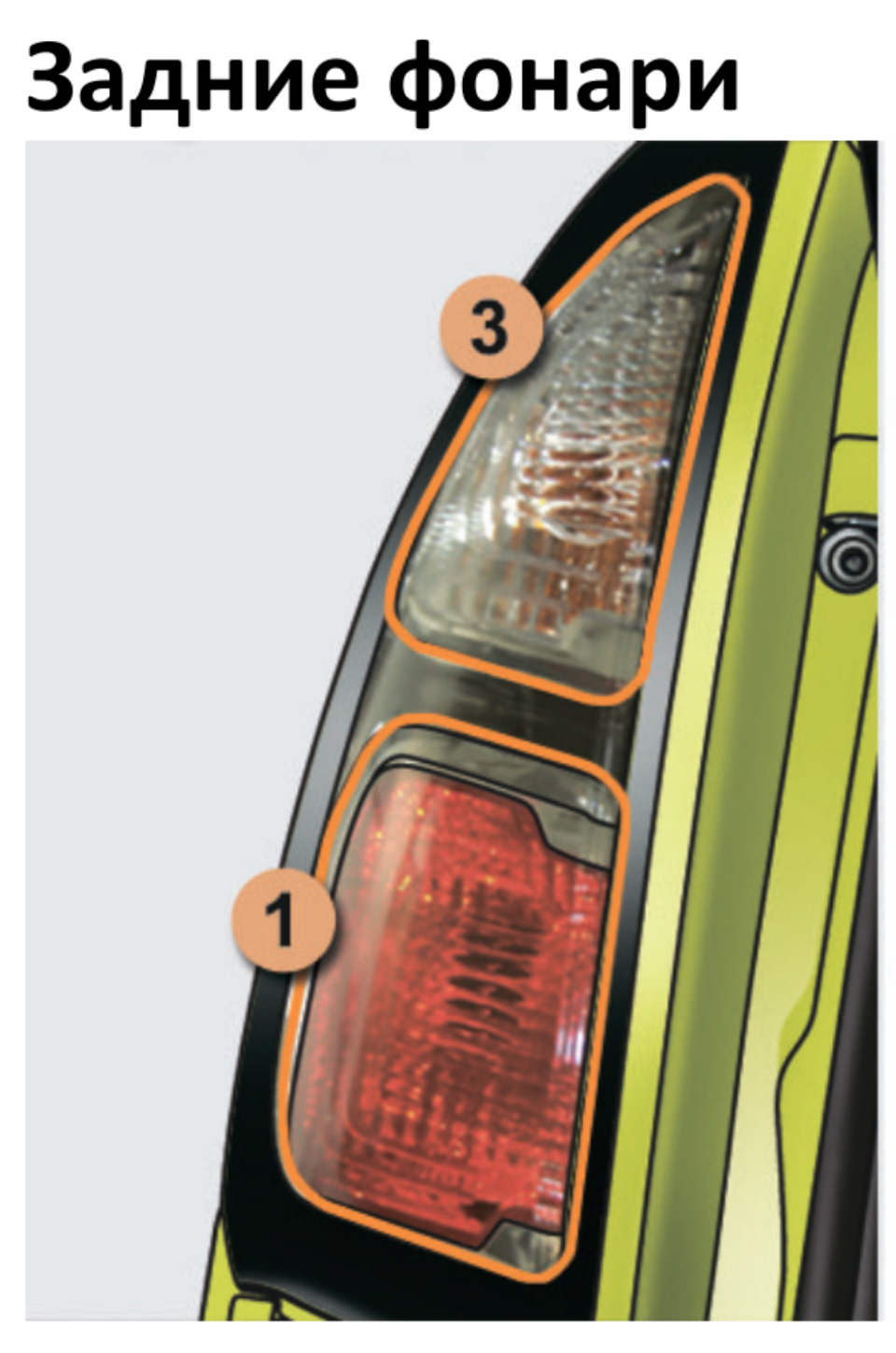 Как заменить табло лампочку citroen c3 picasso Задний стоп-сигнал. Замена лампы. - Citroen C3 Picasso, 1,6 л, 2009 года поломка