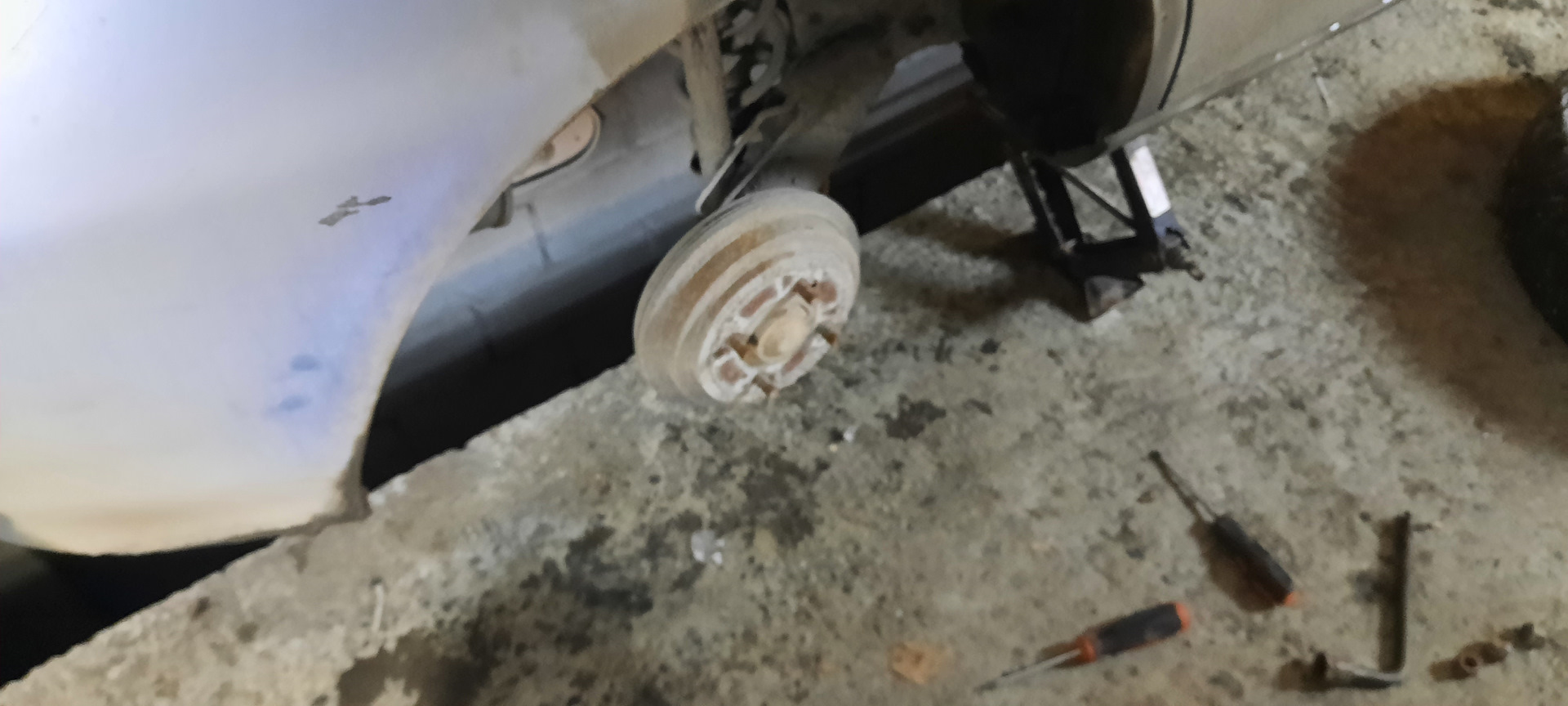 Шумит задний подшипник (легкая процедура замены) — Honda Fit (1G), 1,3 ...