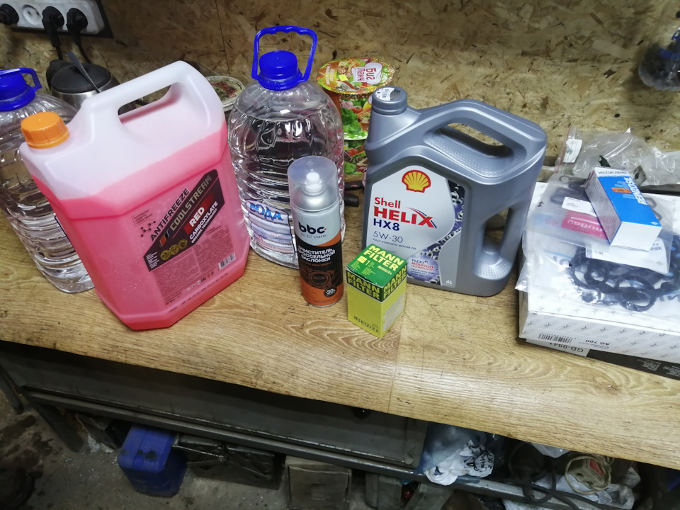 Замена прокладок теплообменника и прочего( запись для себя) — Opel ...