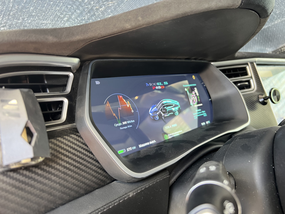 Щиток приборов !Попытка уйти от проблемы! — Tesla Model S, 2015 года ...