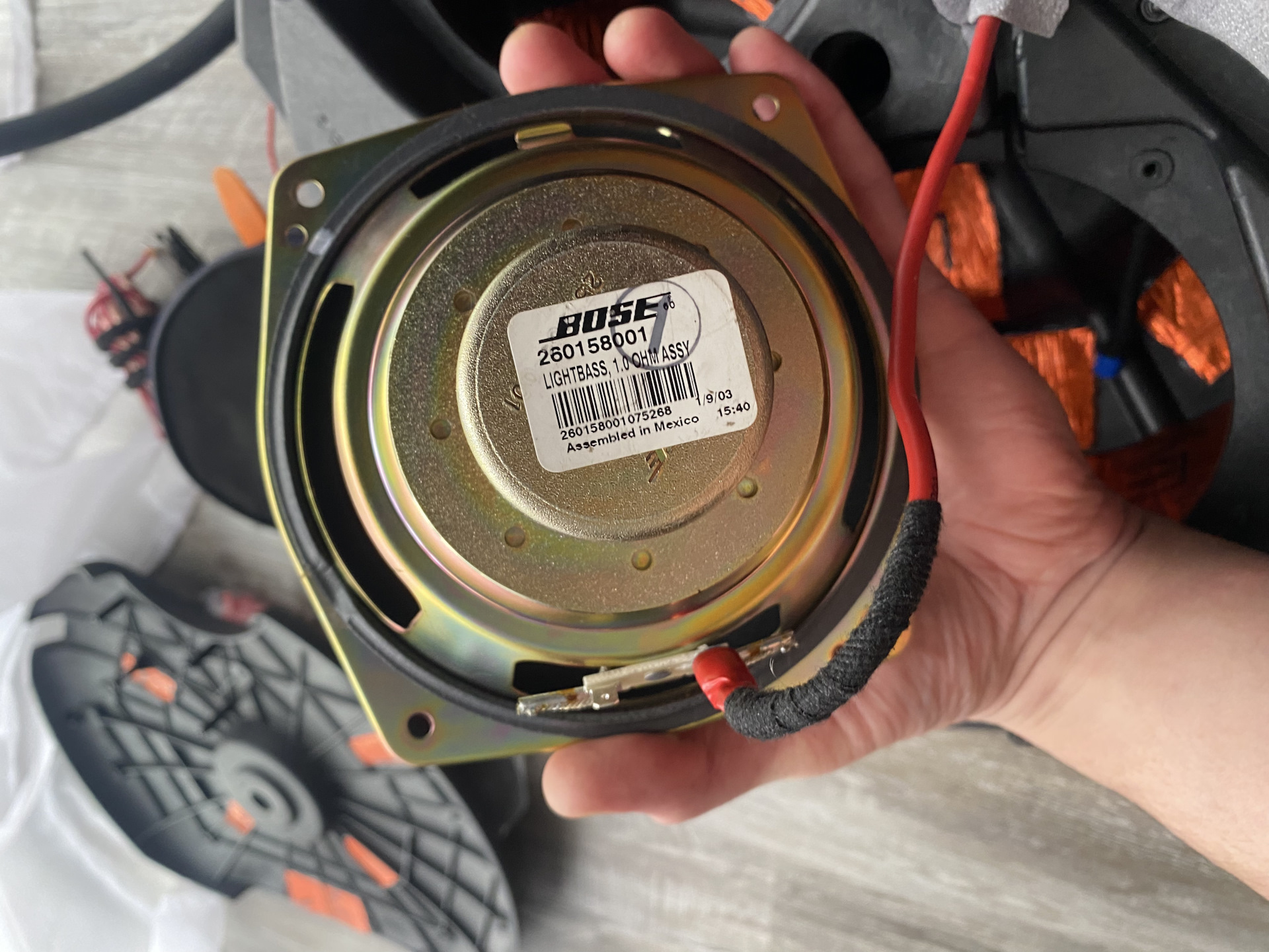 Саб Bose в запаску и моноблок vibe powerbox 400.1 — Haval F7 (1G), 1,5 ...