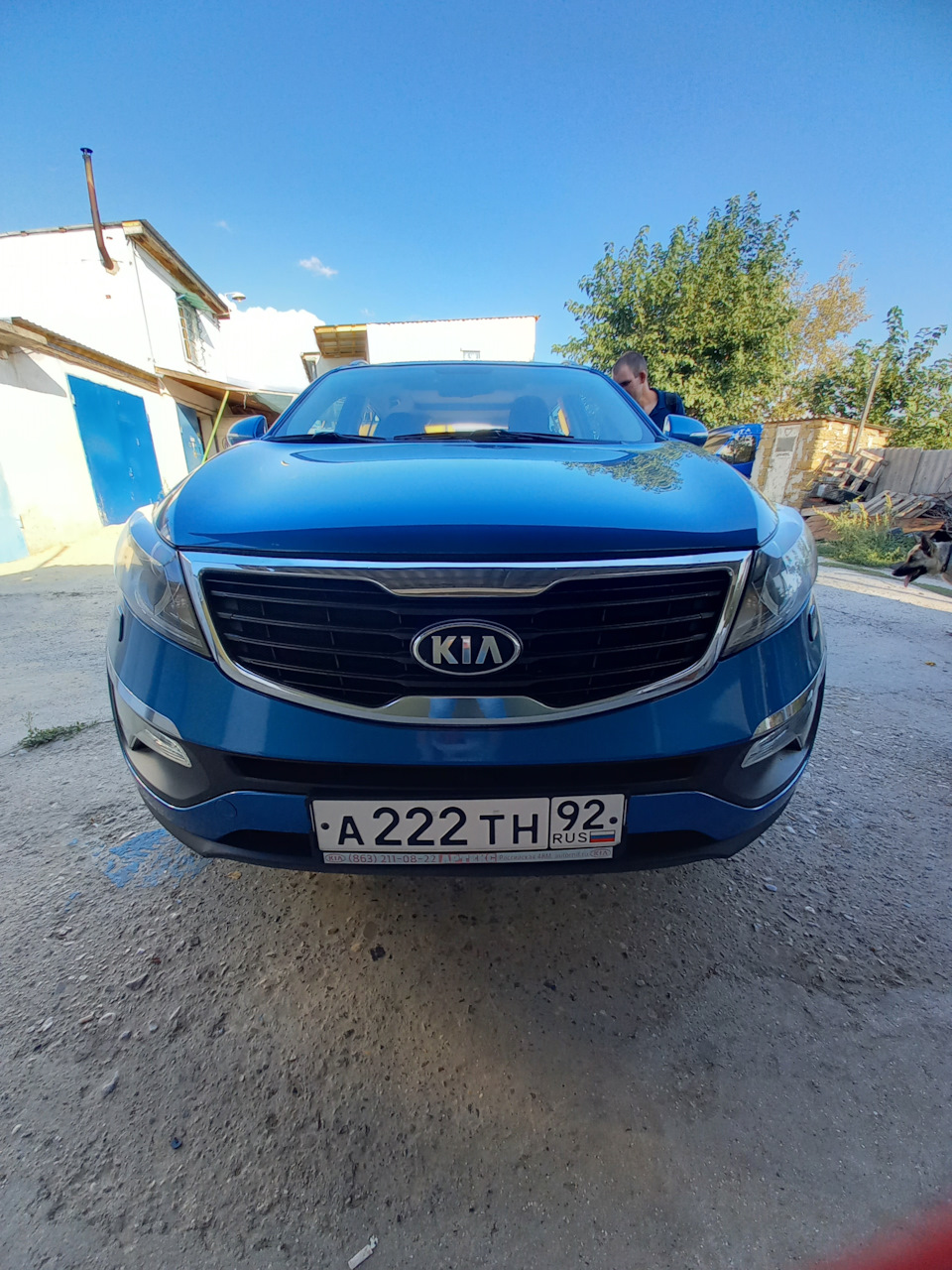 Номера 222 — KIA Sportage (3G), 2,2 л, 2013 года | другое | DRIVE2